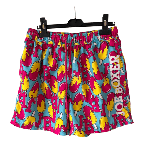 Blue popsicle print swim shorts