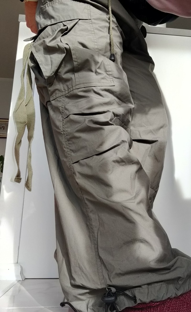 Oversized Parachute Pants