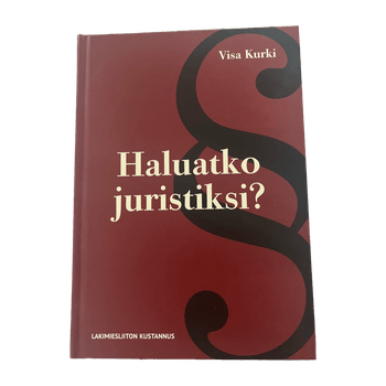 Kirja: Haluatko juristiksi? 