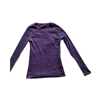 Violetti glitteripaita