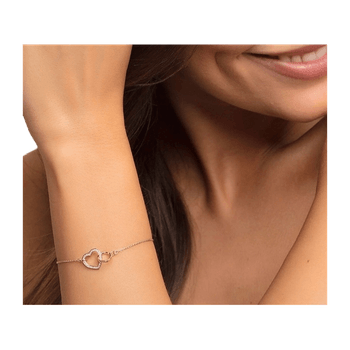 Rose gold bracelet by Thomas Sabo