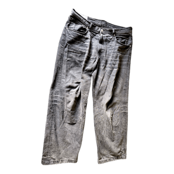 H&M black baggy jeans