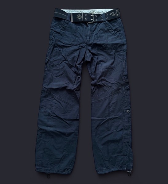 Navy cargo trousers vintage
