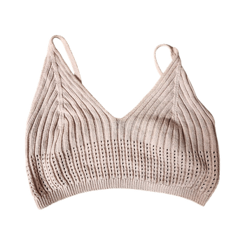 vaaleanpunainen neuletoppi