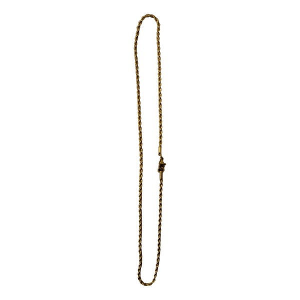 Gold chain necklace