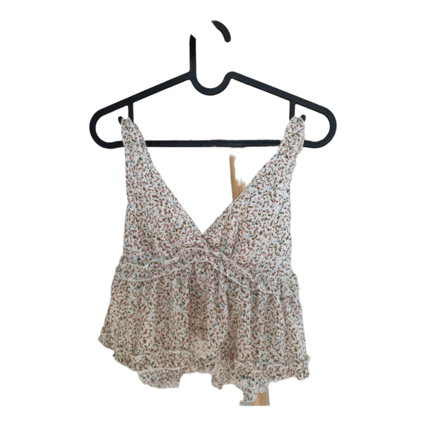 Blomstret sommertop