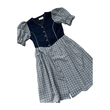 Vintage milkmaid dress