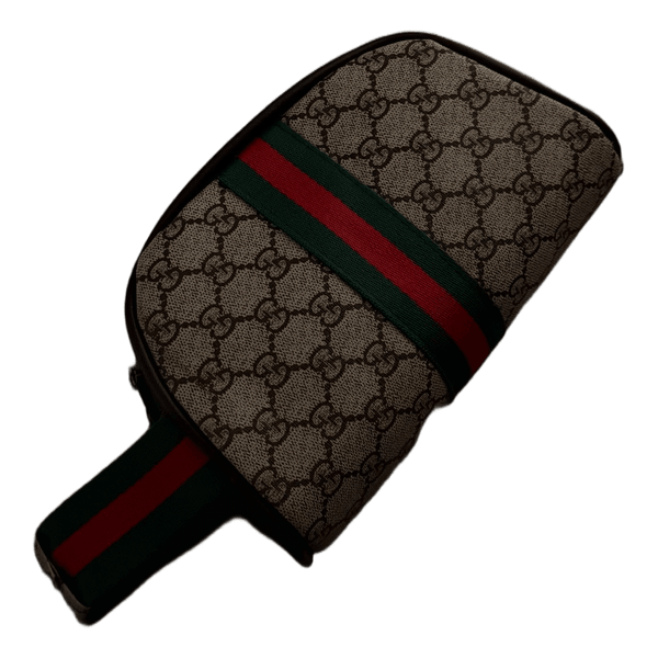 Gucci monogram toiletry bag