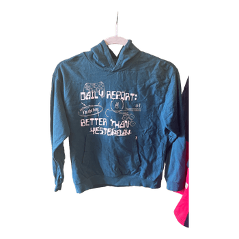 Sinsay graphic print hoodie