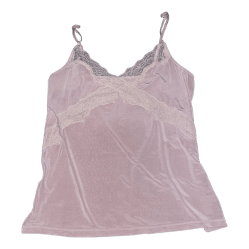 Pink lace camisole
