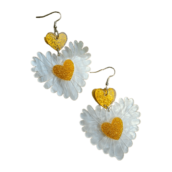 Acrylic earrings  - korvakorut 