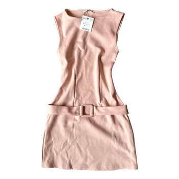 Zara pink mini dress