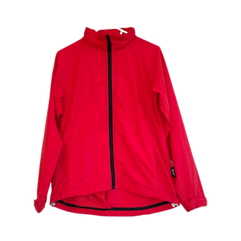 Abacus red lightweight rain jacket size XS golf windbreaker