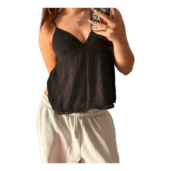 Black camisole top