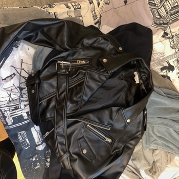 Topshop lyhyt nahkatakki