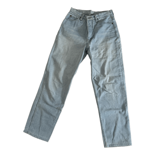 Light blue denim jeans