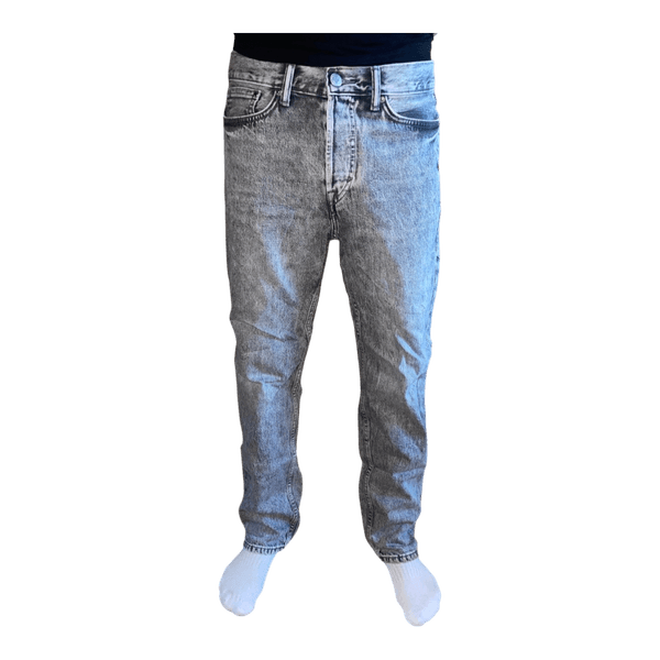 H&M grey straight leg jeans