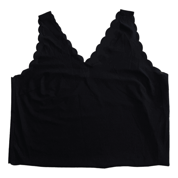 Black tank top