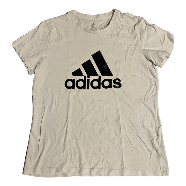 Hvid adidas t-shirt