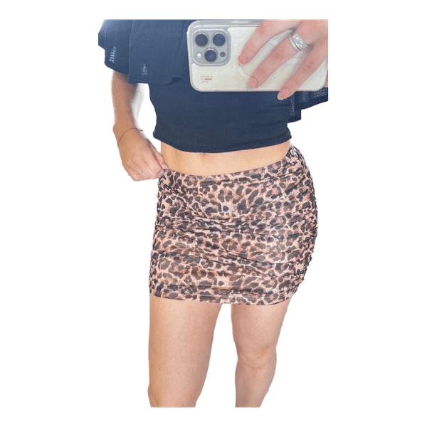 Kuvioitu lyhyt hame