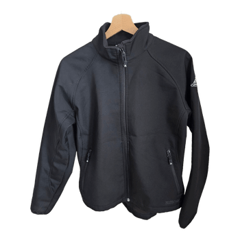 VAUDE Windproof Softshell Jacket Size 40 M Black Outdoor Hiking Sport