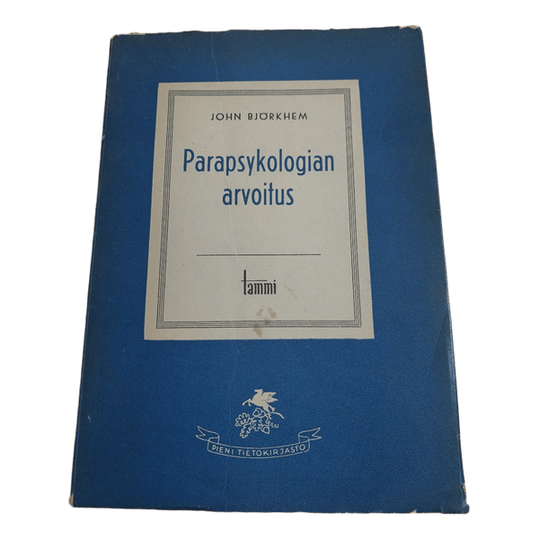 John Björkhem; Parapsykologian arvoitus