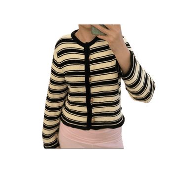 Massimo Dutti neuletakki kultaisilla napeilla