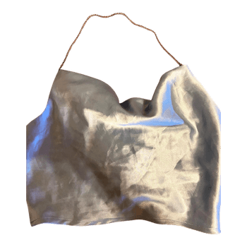 Vaaleansininen satiinitopperi