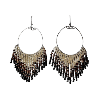 Handmade beaded earrings 