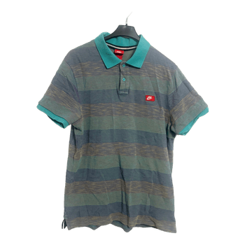 Nike striped polo shirt