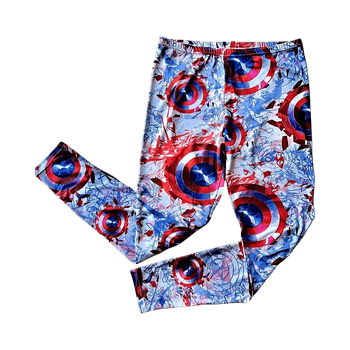 Naisten Captain America leggingsit