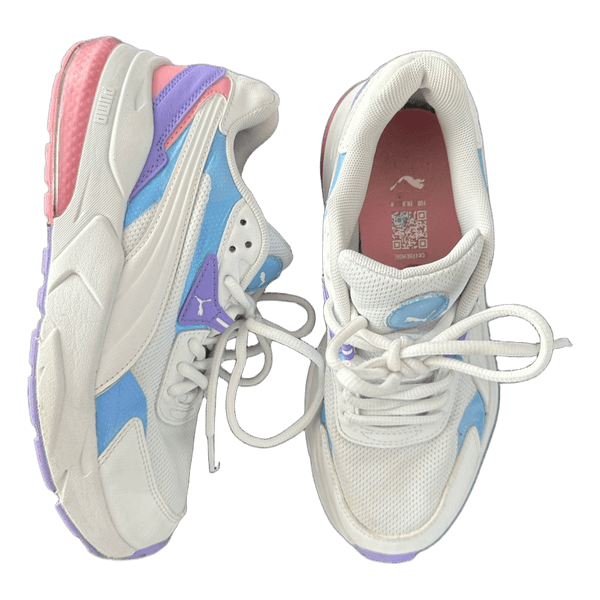 Puma white pastel sneakers