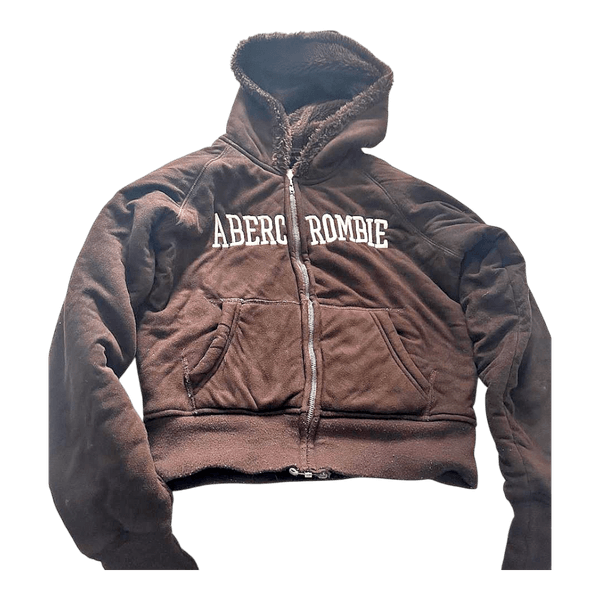 Ruskea Abercrombie huppari