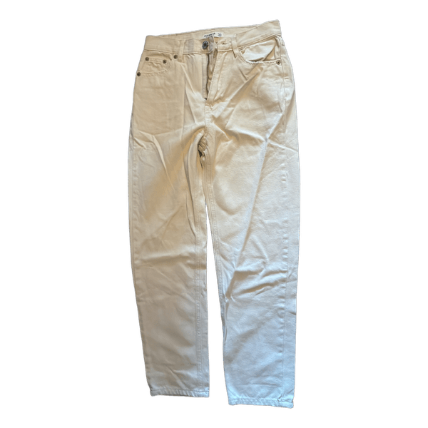 Pull&Bear cremefarvede jeans