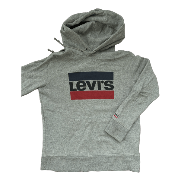 Grey Levi's logo hoodie