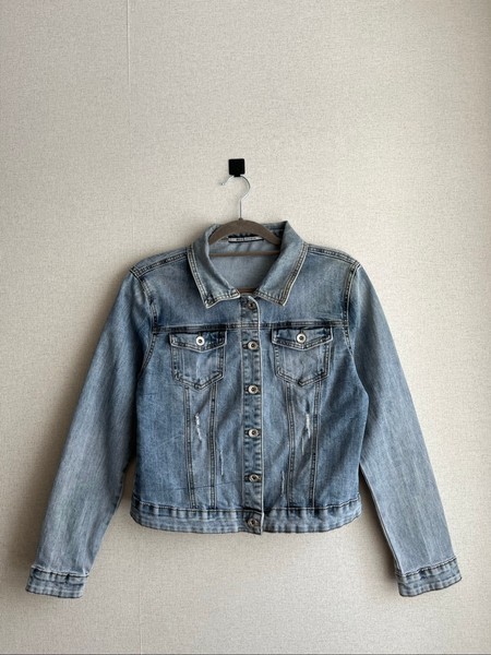 Blue denim jacket