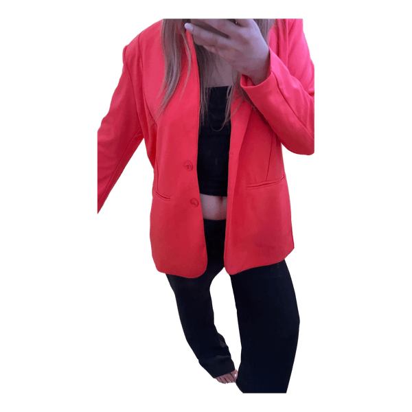 Ichi skrig pink blazer