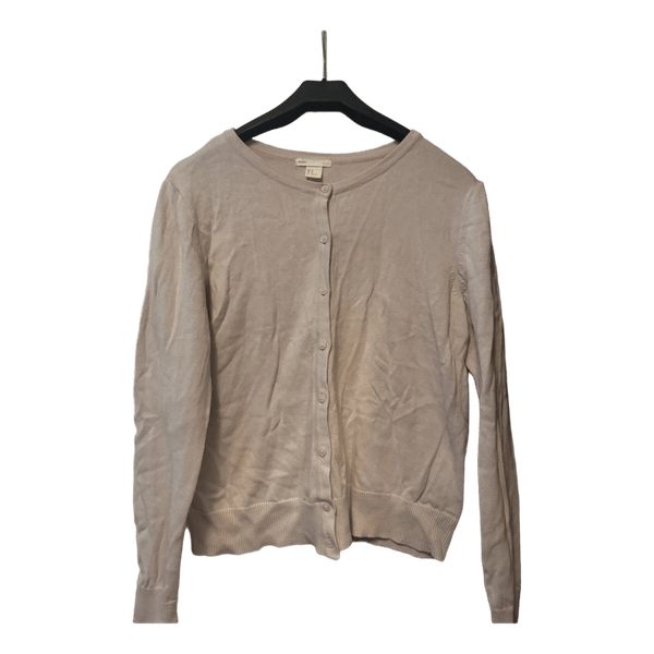 Beige button cardigan