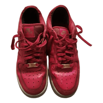 Punaiset nike air force 1  lenkkarit koko 38.5
