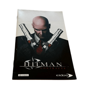 PS2 Hitman Contracts ohjekirja SLES-52132