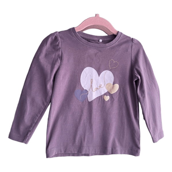 Purple heart long sleeve