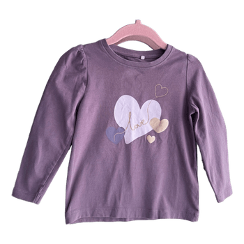 Purple heart long sleeve