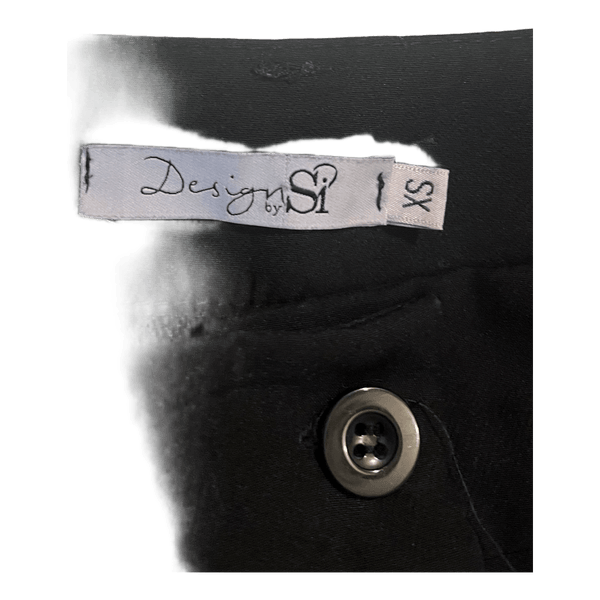 Sorte low waist Design by Si bukser