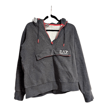 EA7 grey hoodie