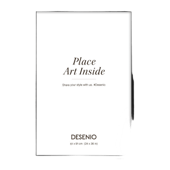 Black wooden frame