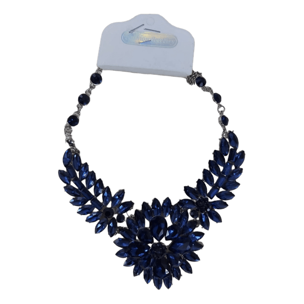 Navy blue gorgeous necklace