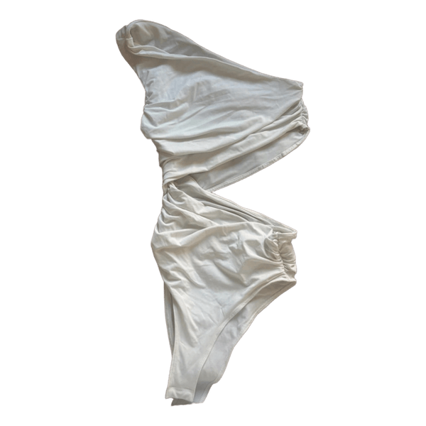 Hvid one-shoulder body