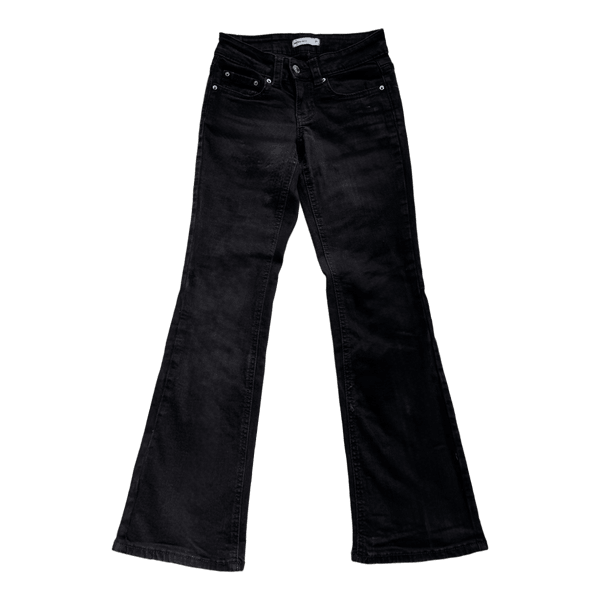 Sorte bootcut jeans