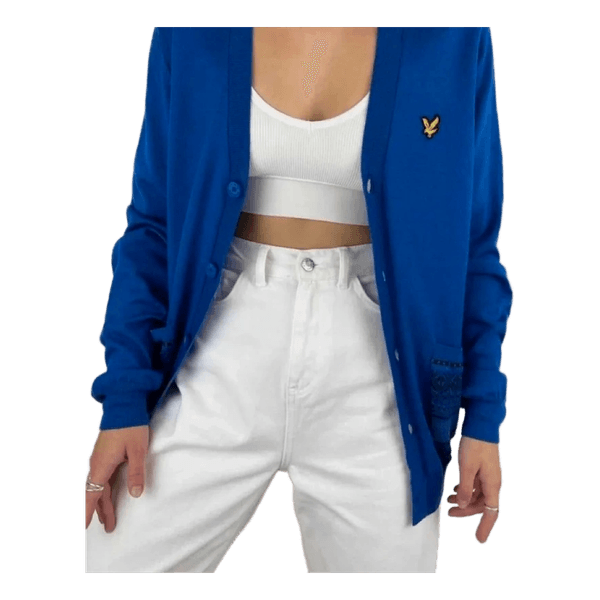 Lyle & Scott blue cardigan