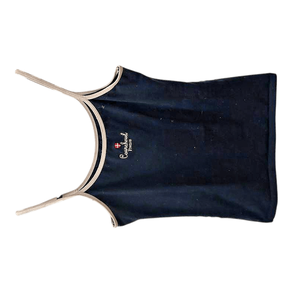 Navy blue tank top